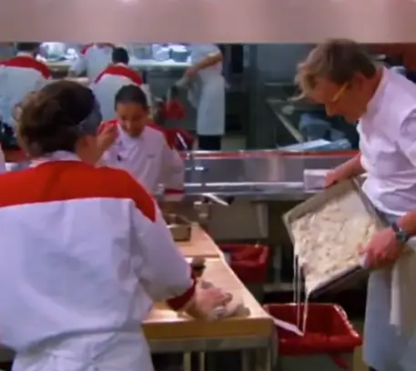 Carol's gratin dauphinoise didn't go to plan (Fox)