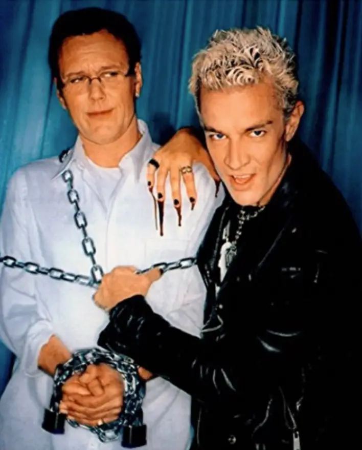 James Marsters shared a picture of himself with Anthony Head (Instagram/@realjamesmarsters)