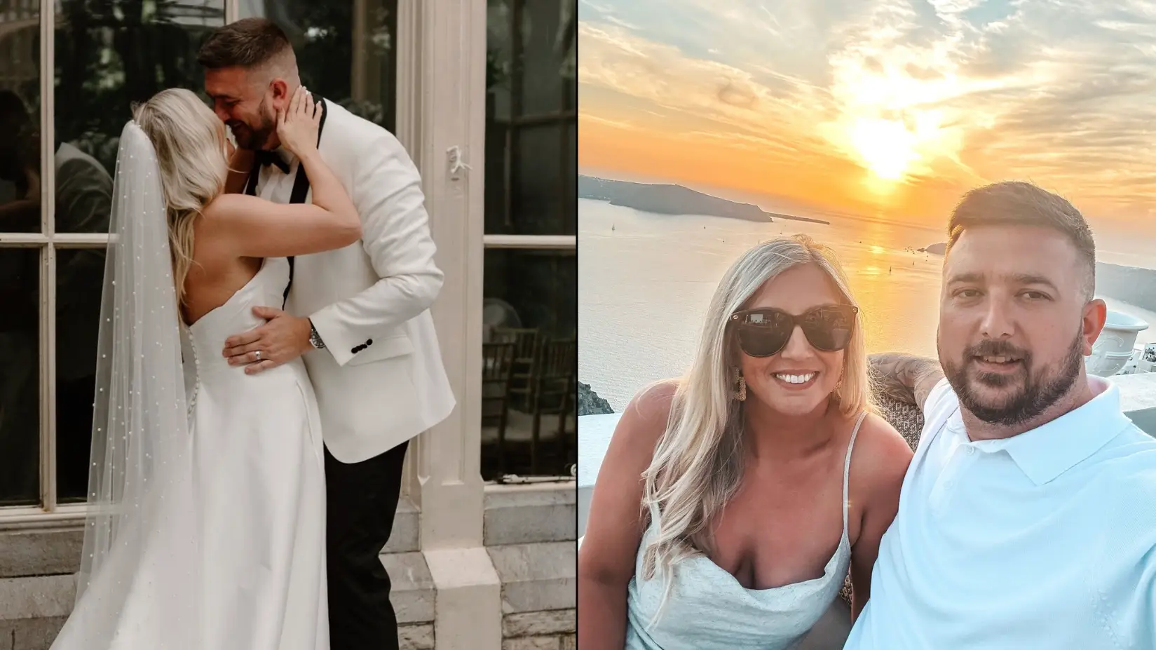 Newlyweds defend spending more than £40,000 on wedding after being branded 'insane'
