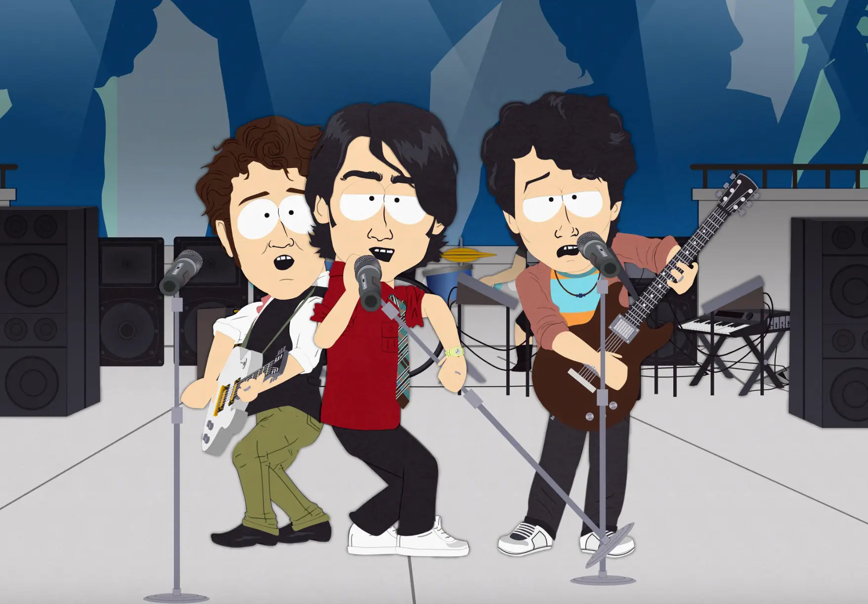 The Jonas Brothers were the butt of the joke in the 2009 episode (Comedy Central)