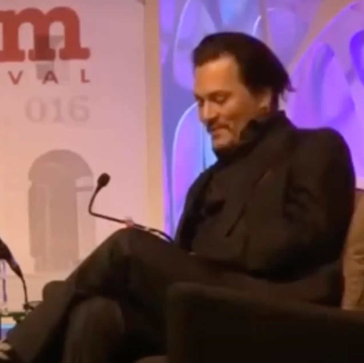 Depp said Pacino was 'certifiably insane'.