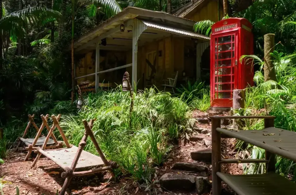 This year's camp has upgraded to include 4 luxury beds (ITV)