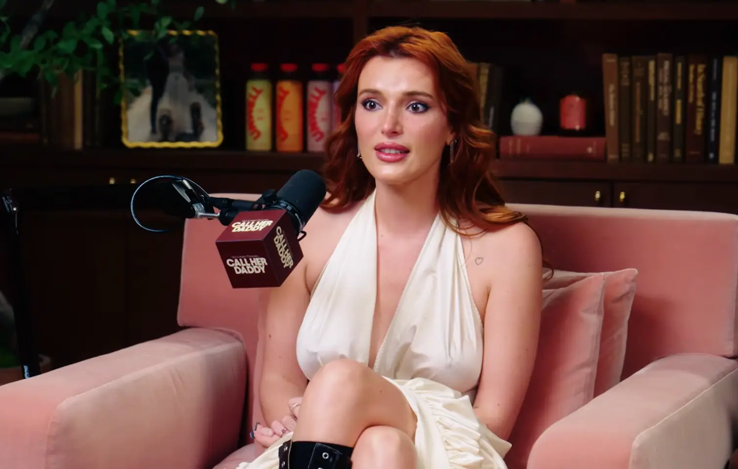 Bella addressed what happened and said the reaction 'broke' her (Call Her Daddy / YouTube)