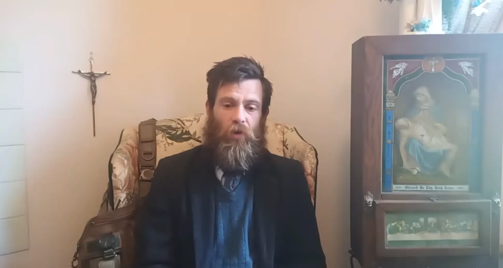 The former child star said he wants 'whatever God wants' (YouTube/Bug Hall)