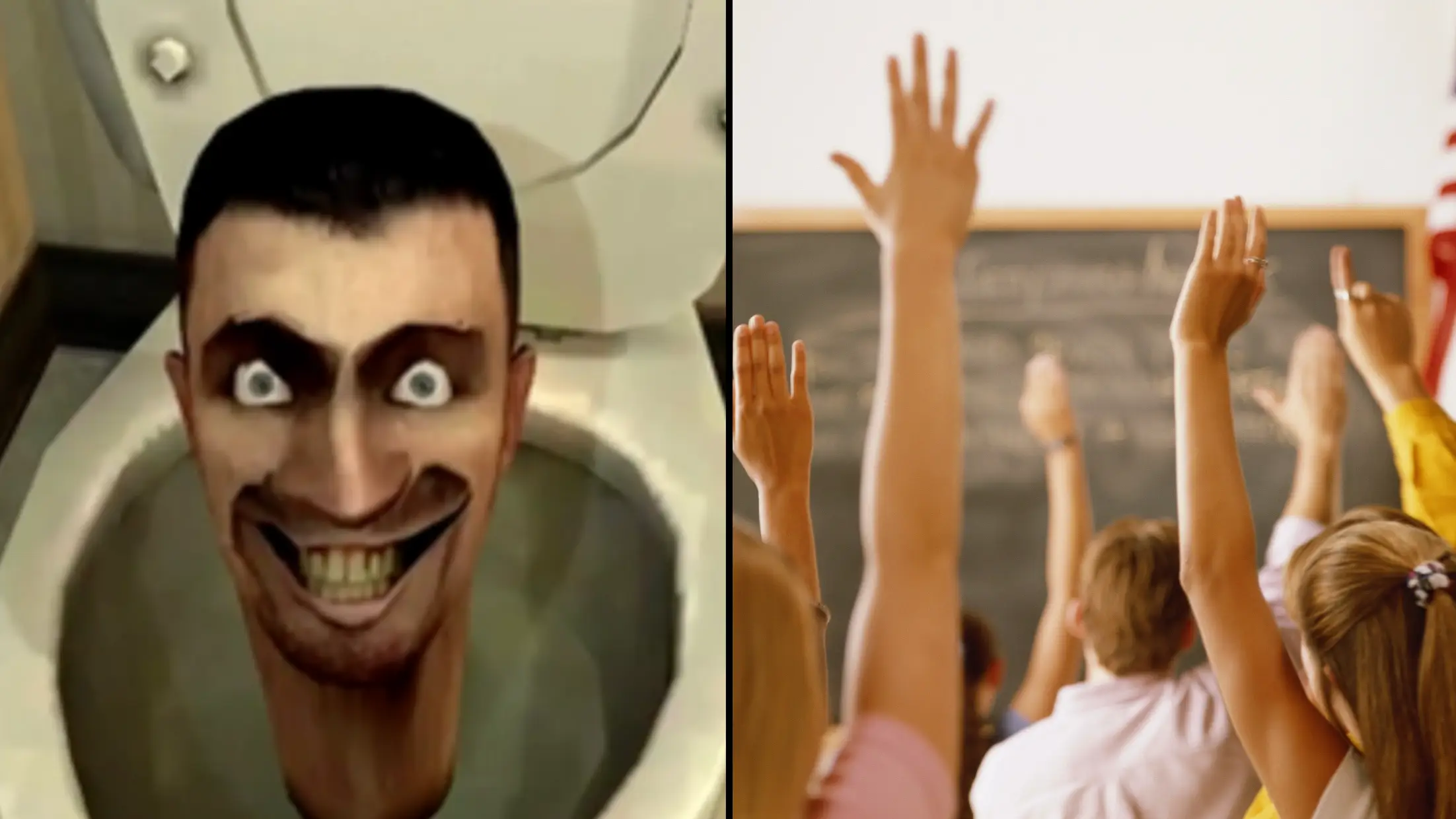 Teachers are banning 'skibidi toilet' phrase being used in classroom as bizarre trend takes over