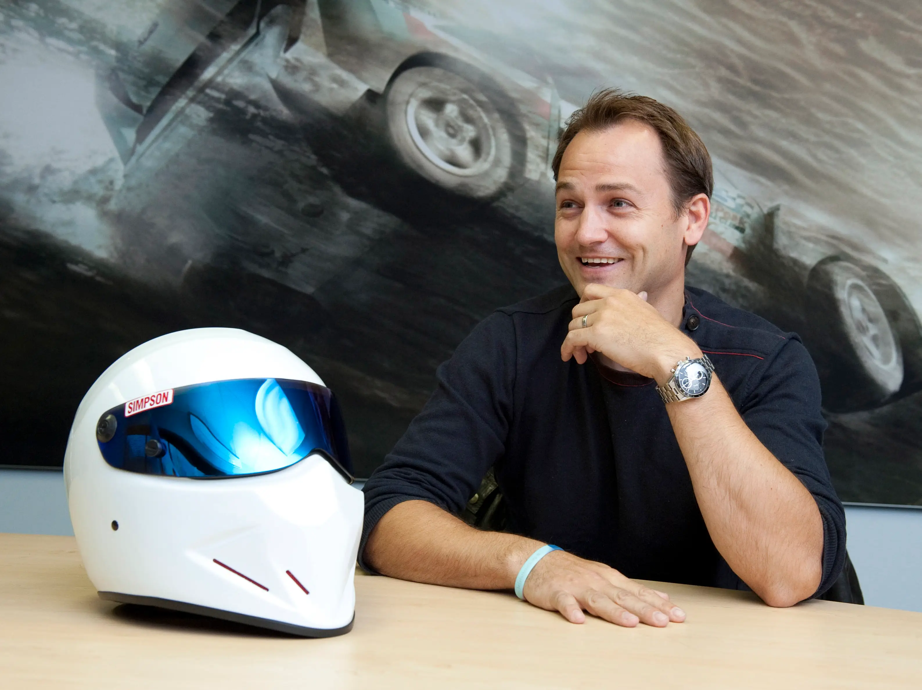 He revealed he went to extreme lengths to keep his identity as The Stig a secret (Foto24/Gallo Images/Getty Images)