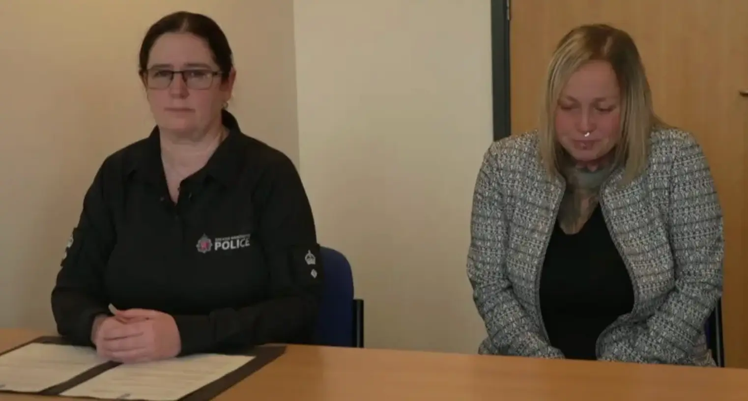 Lillia's mum broke down in tears during a police appeal (GMP)