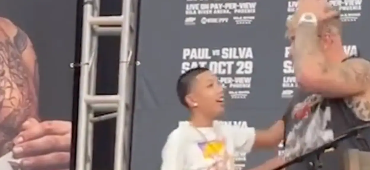 Paul was shocked as his hat was removed.