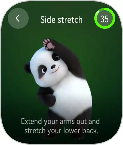Huawei workout panda