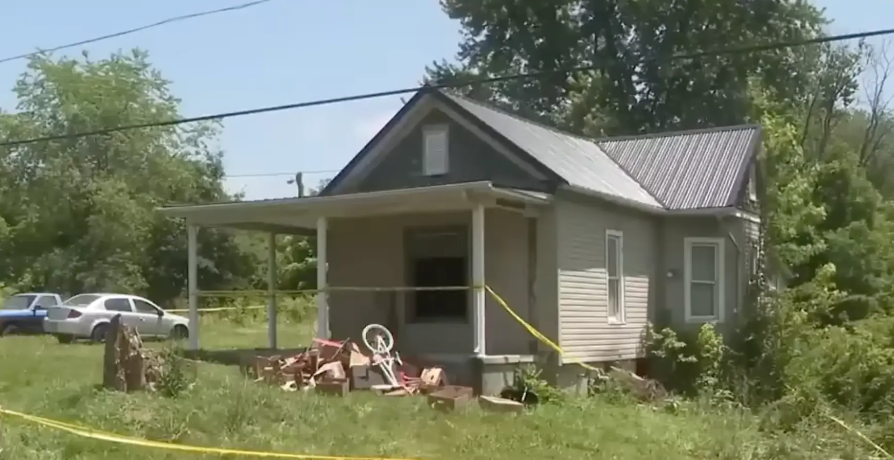Authorities said the house 'didn’t even look like anyone was living in it' (WSYX ABC 6/YouTube)
