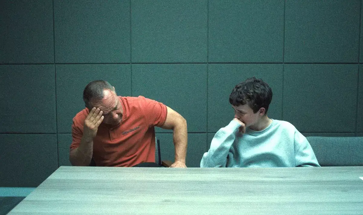 Stephen Graham and Owen Cooper in Adolescence (Netflix)