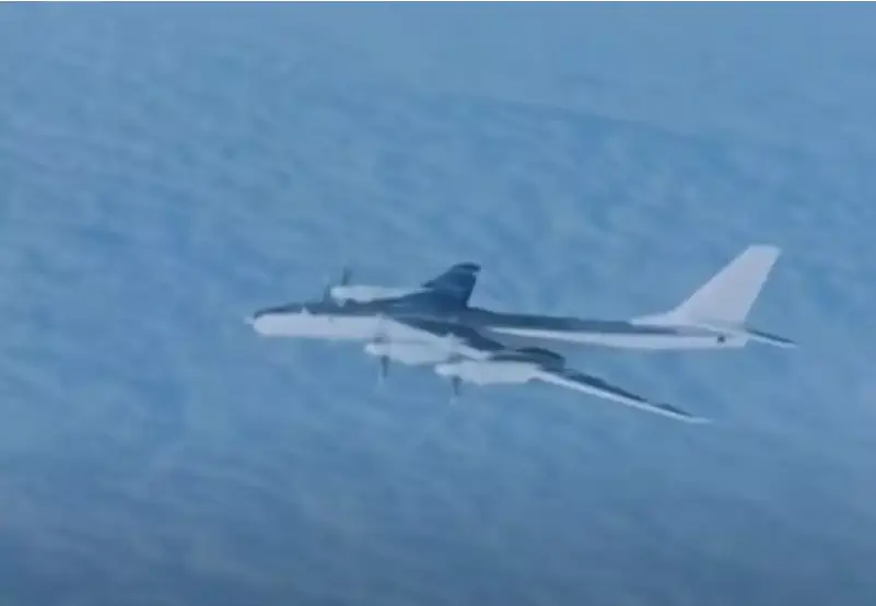 Even the bomber was knocked back by the blast. ROSATOM