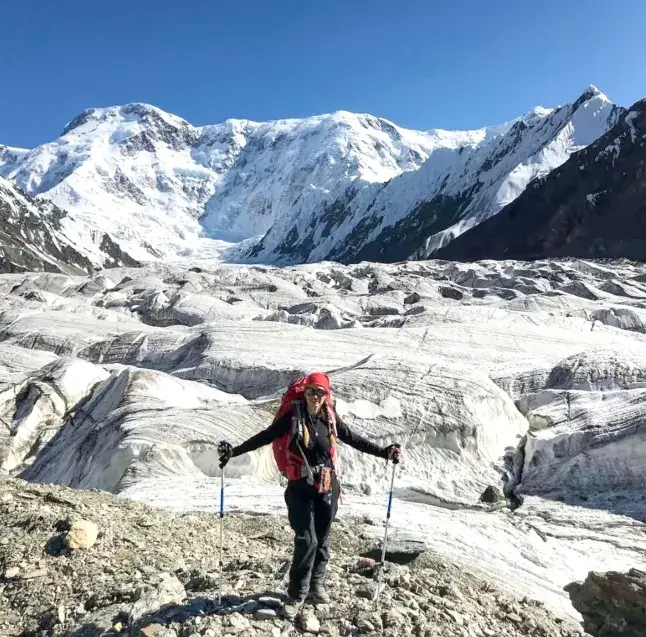 The experienced climber has reportedly been trapped since she broke her leg (east2west)