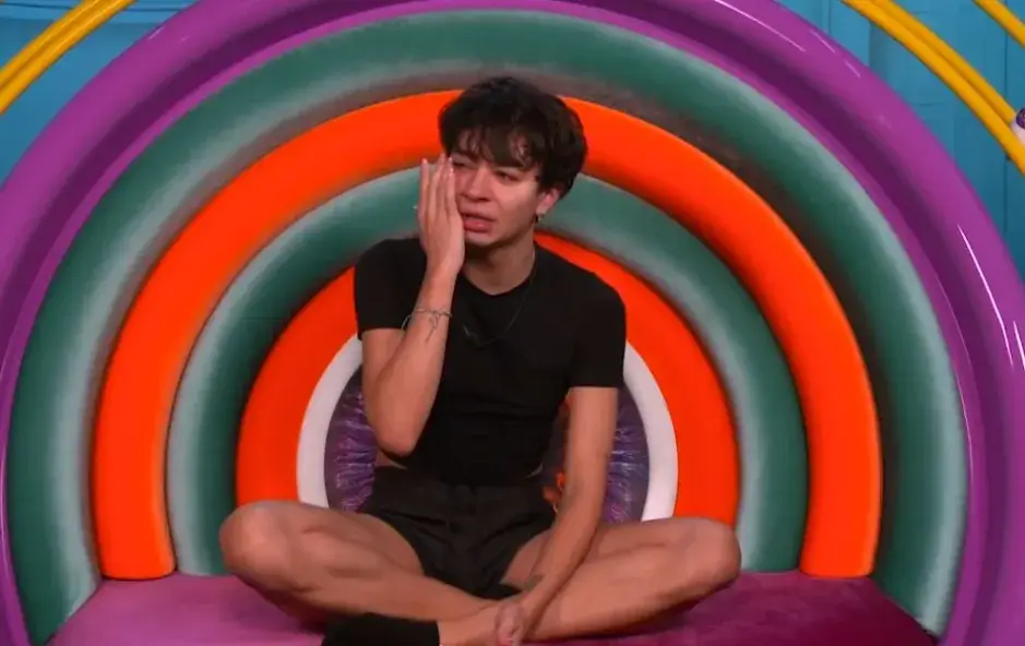 George's comments led to Sam breaking down in tears (ITV)