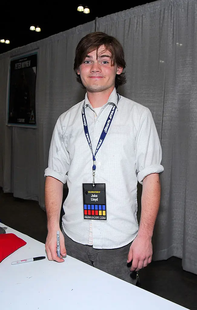 Jake Lloyd pictured in 2007 at a Star Wars convention (Michael Tullberg/Getty Images)
