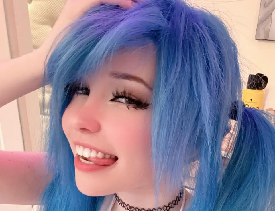 The adult content creator has finally got her money. (Instagram/@belle.delphine)