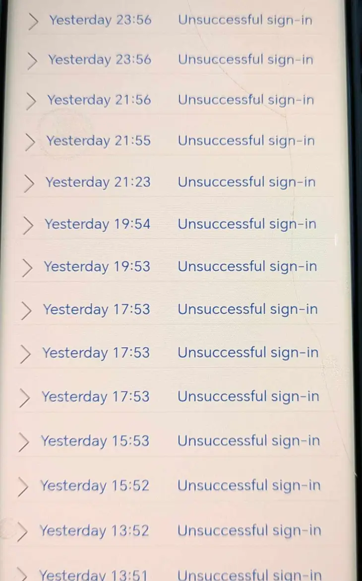Matthew's old email account is full of emails from scammers trying to get in (Matthew Shaw/PA Real Life)