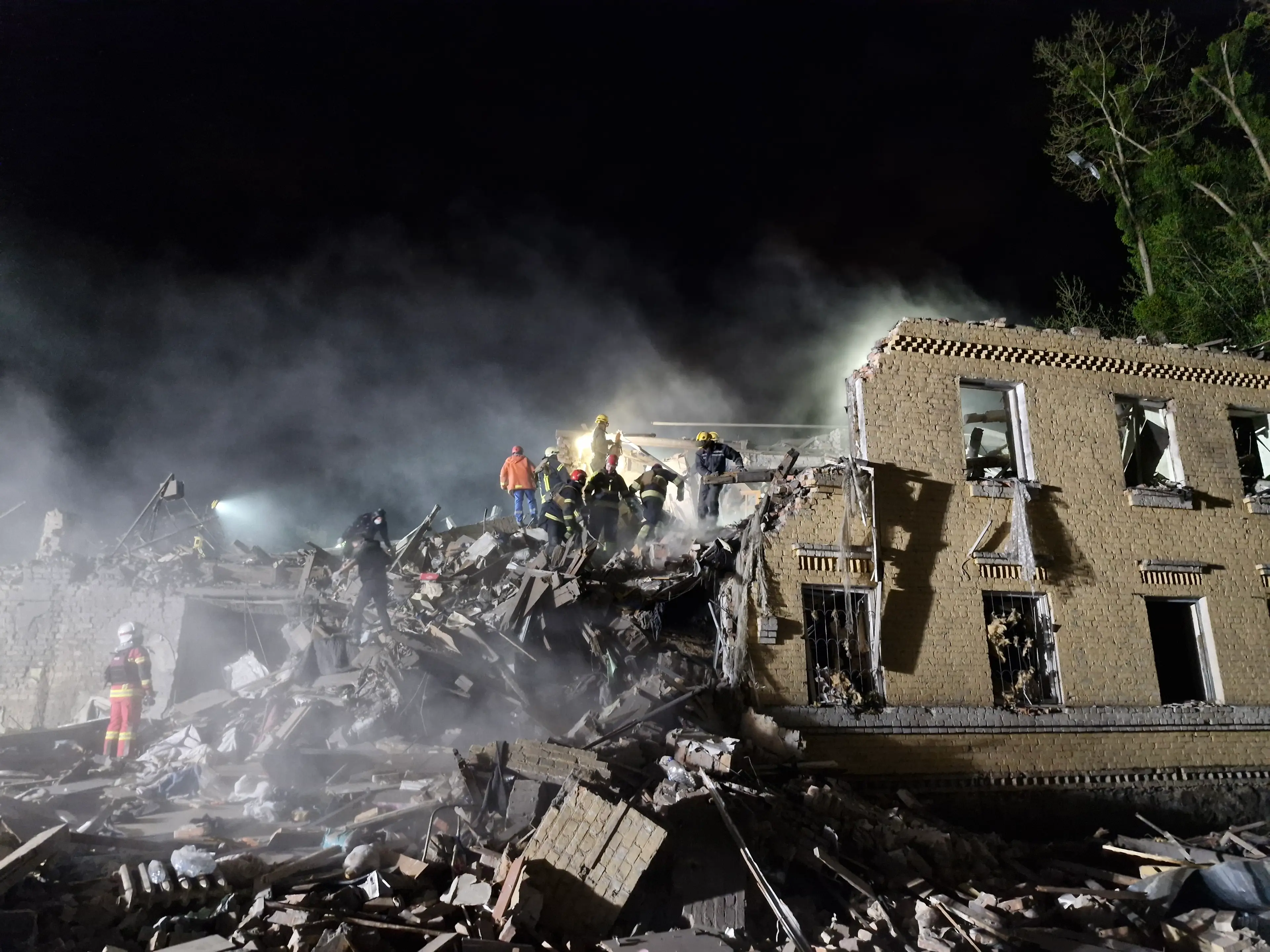 Russia's brutal invasion of Ukraine continues, and Putin's forces continue to target civilians (Roman Petushkov/Global Images Ukraine via Getty Images)