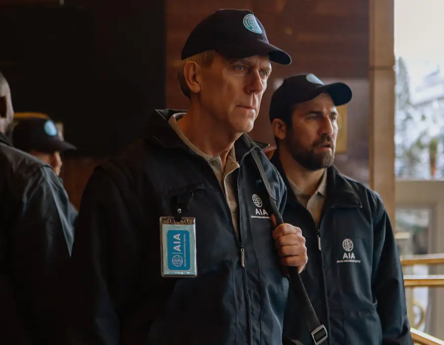 Hugh Laurie paid tribute to his 'friend' (Apple TV)