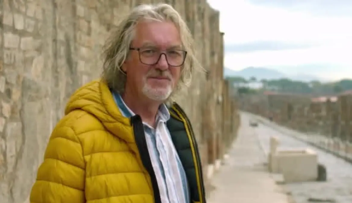 May has come clean about the 'ghosts' in his Italy docuseries.