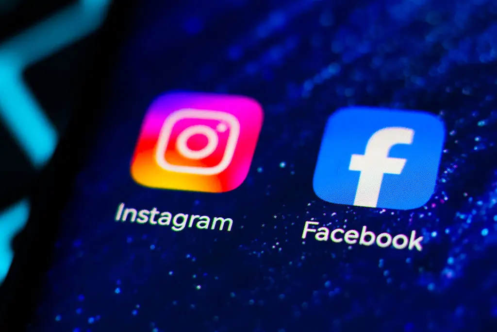 Instagram and Facebook (Beata Zawrzel/NurPhoto via Getty Images)
