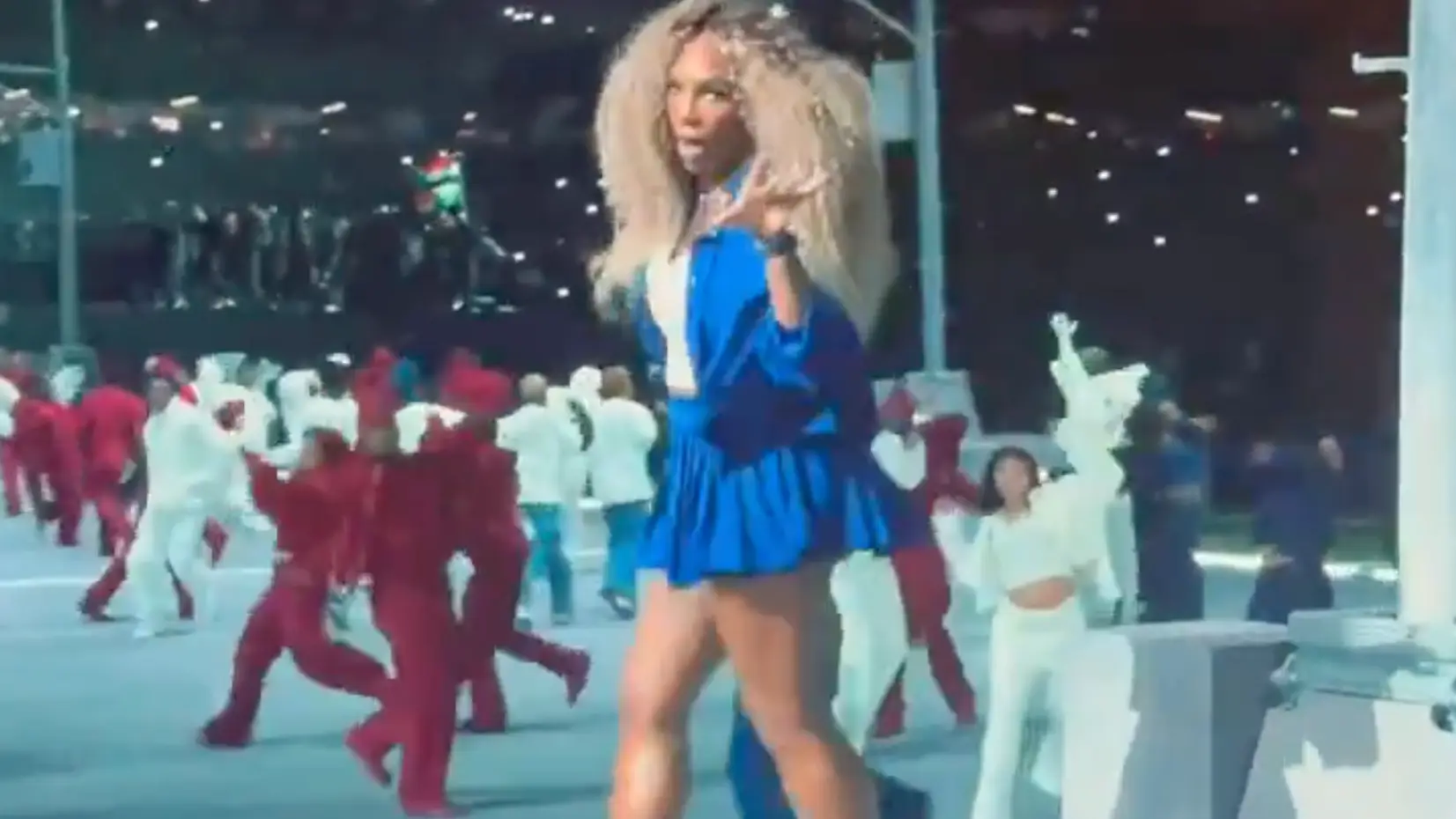 True origin behind 'Crip walk' as Serena Williams does controversial dance move during Kendrick Lamar's Super Bowl show