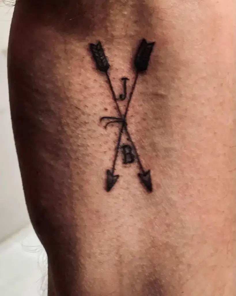 The singer also revealed her then-husband's matching piece (Instagram/@jlo)