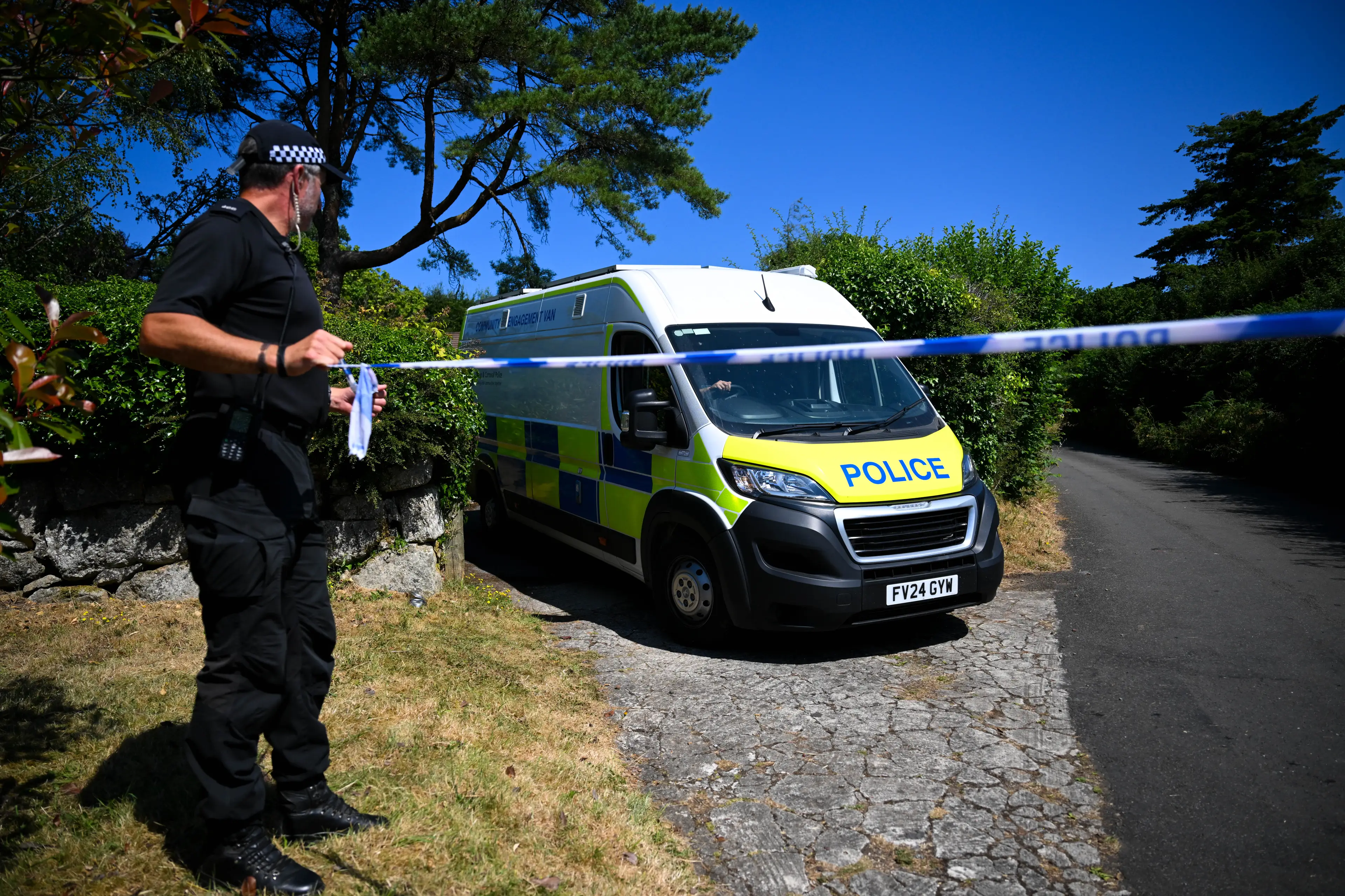 Devon and Cornwall Police have launched an investigation (Finnbarr Webster/Getty Images)