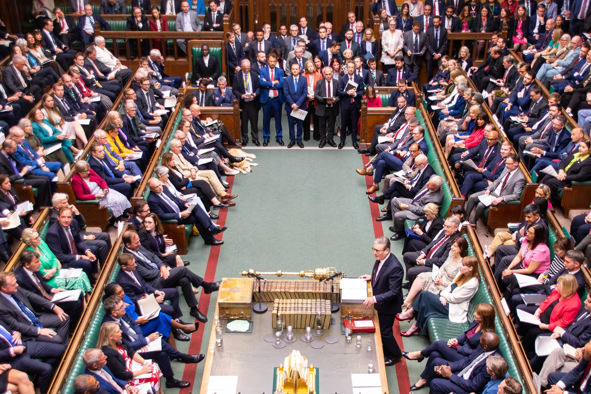 The public have now been barred from entering until further notice (© House of Commons)