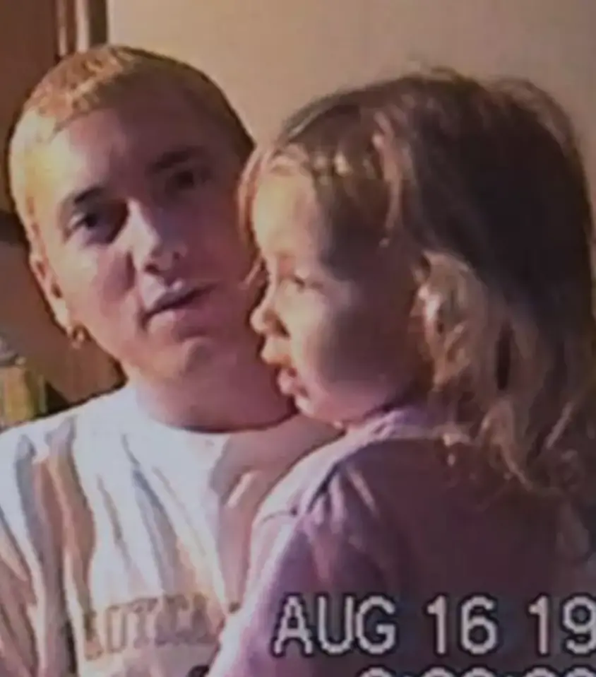 The music video shows different stages of Hailie's life (YouTube/EminemMusic)