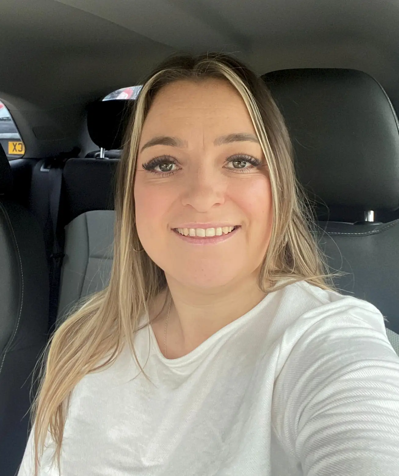 Katie went viral after accidentally mooning the entire school (SWNS)