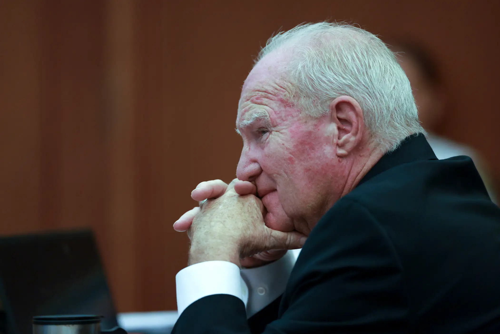 Defence lawyer Kevin Reddington called for a mistrial (Jonathan Wiggs/The Boston Globe via Getty Images)