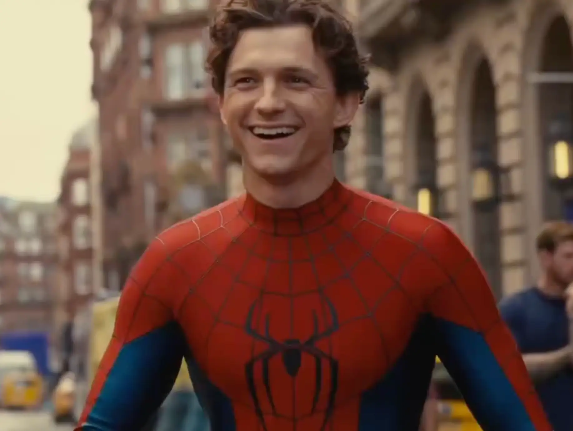 Brand New Day sees Holland donning a different suit (Instagram/@tomholland2013)