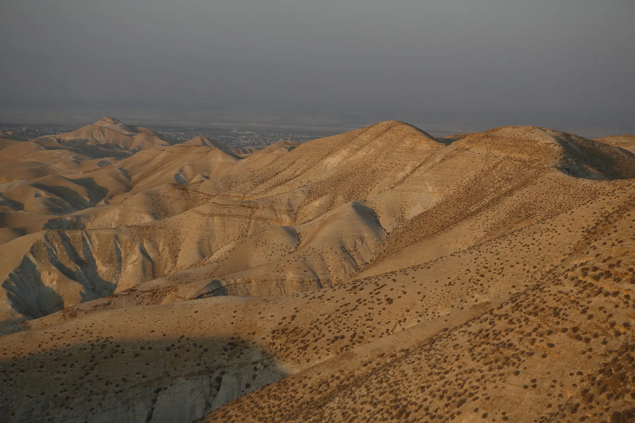 The terrain of the Judean Desert is not kind to people, with hundreds of caves lining its cliffs (Getty Stock Images)