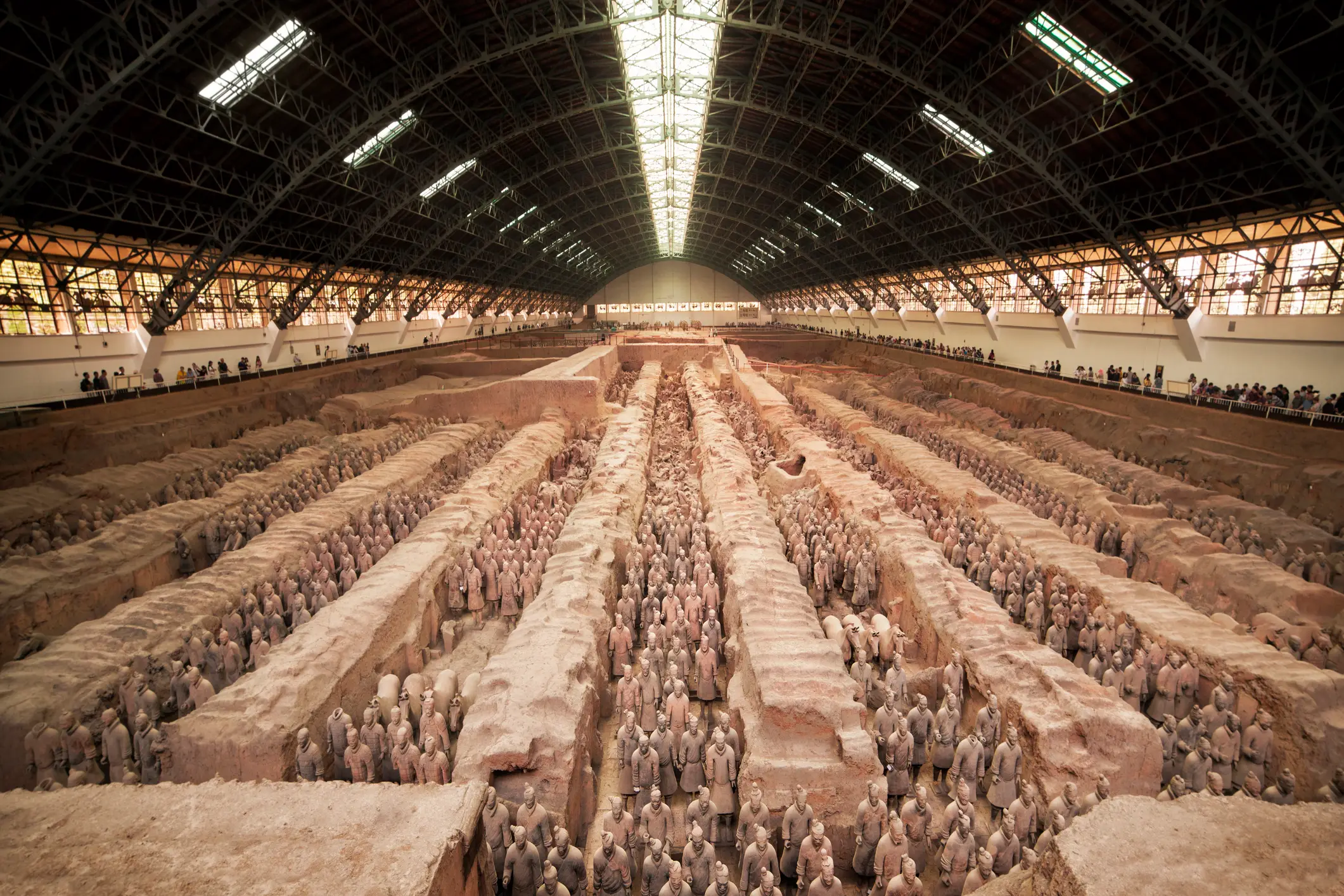 The impressive Terracotta Army in Shaanxi, China (Getty Stock Images)
