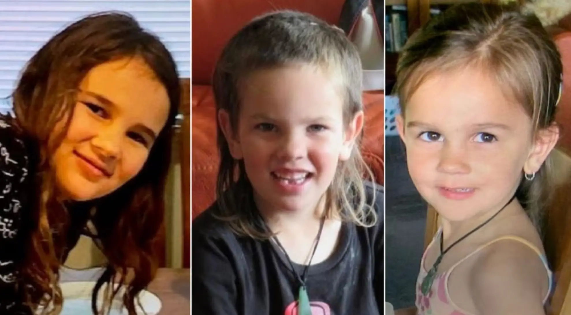 Ember, Maverick, and Jayda disappeared with their dad in December 2021 (New Zealand Police)