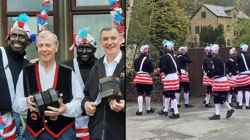 Morris Dancers Defy Critics And Wear Controversial Make-Up