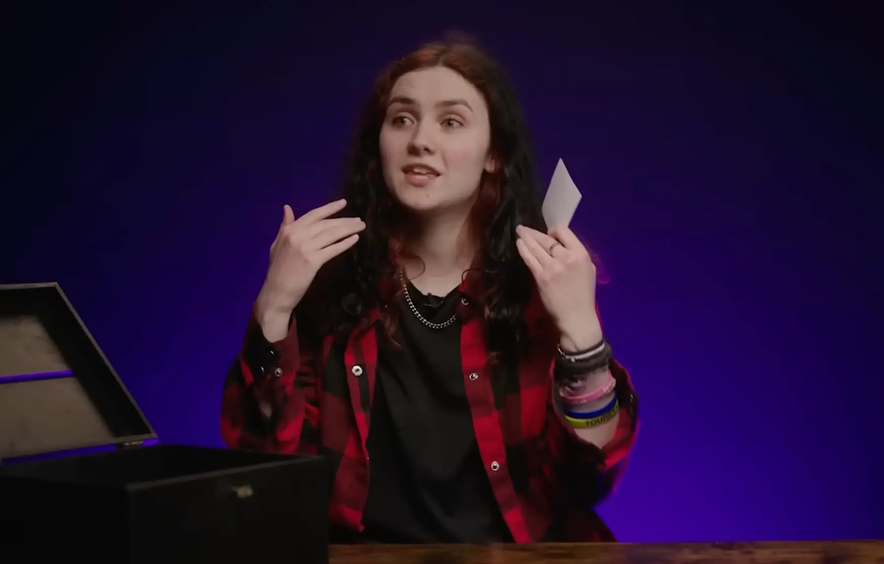 Grace said that tics usually aren't reflective of what someone thinks (YouTube/LADbible)