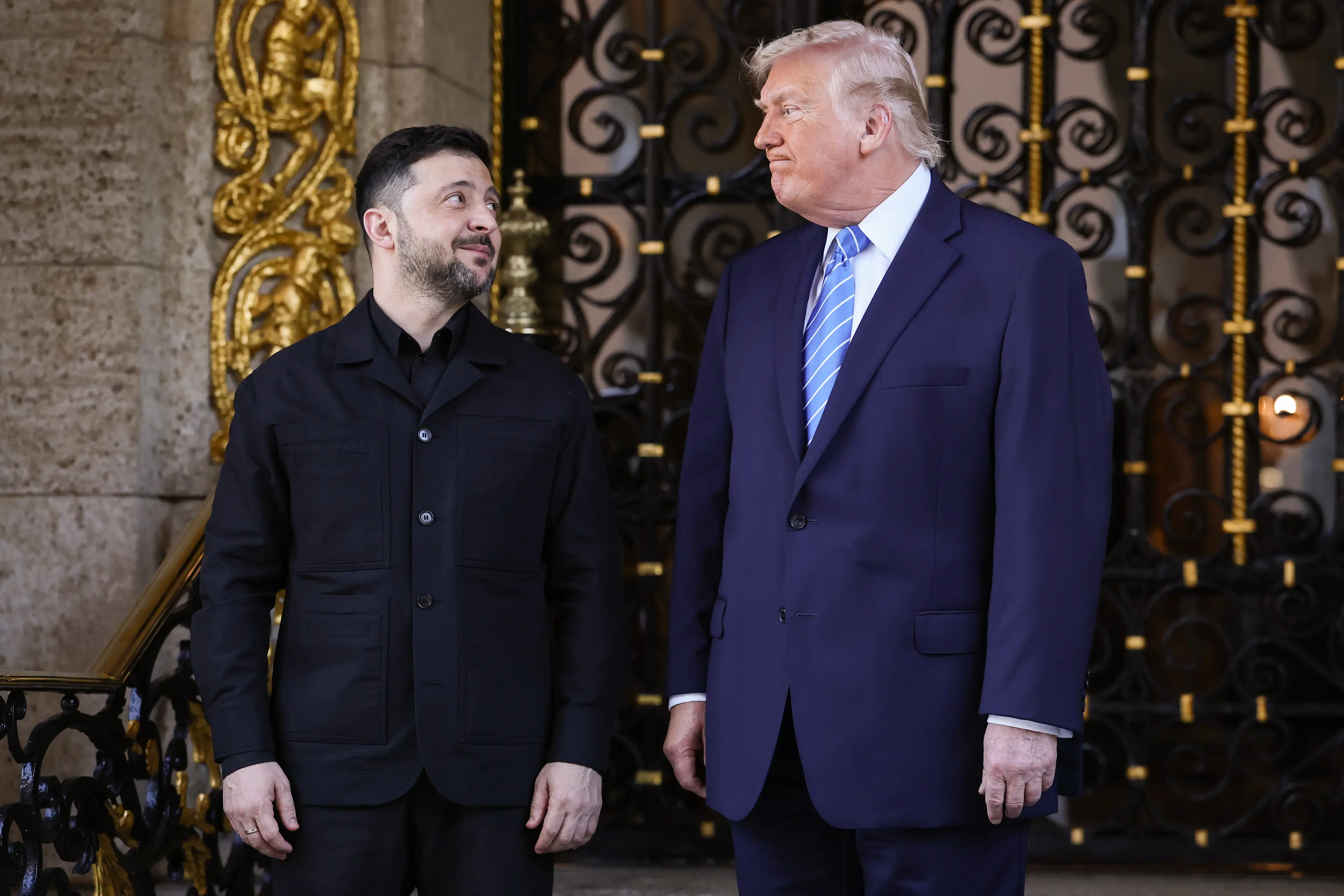 Zelenskyy said Russia is using 'lies' to undermine his efforts to get a peace deal done (Joe Raedle/Getty Images)