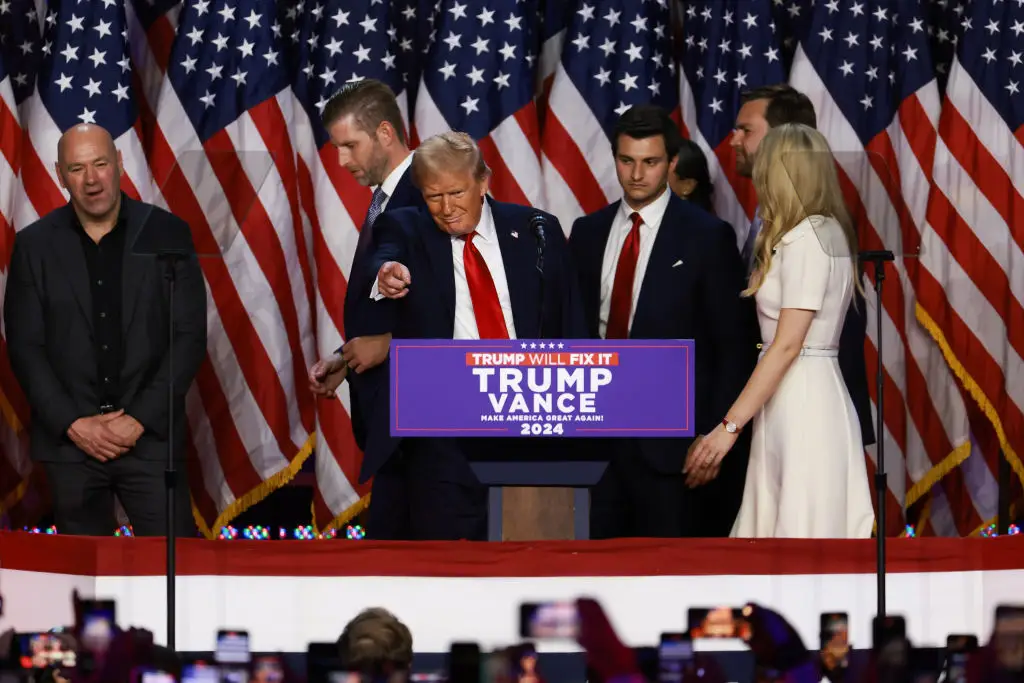 He successfully predicted that Donald Trump would be back in the White House (Joe Raedle/Getty Images)