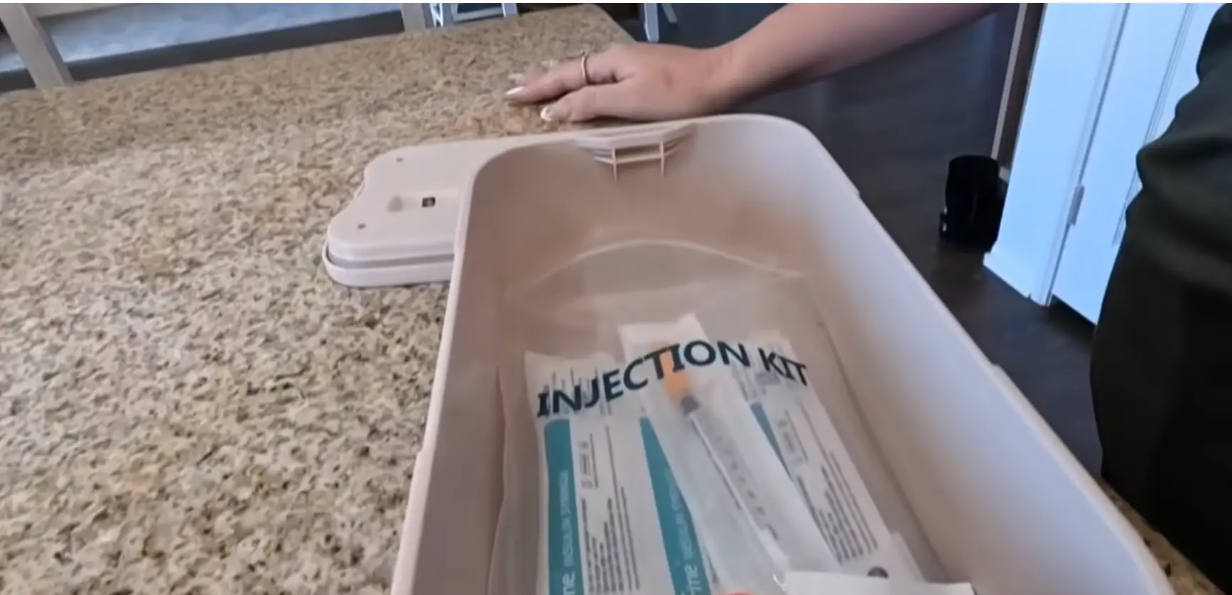 She now keeps the medicine in a lockbox. (WHAS11)