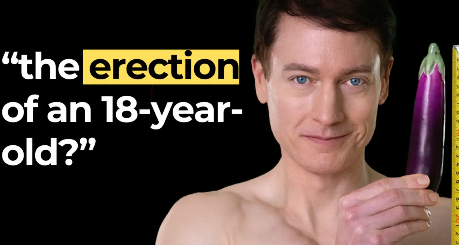 He claims he has slashed the age of his penis by more than half (Bryan Johnson/Project Blueprint)