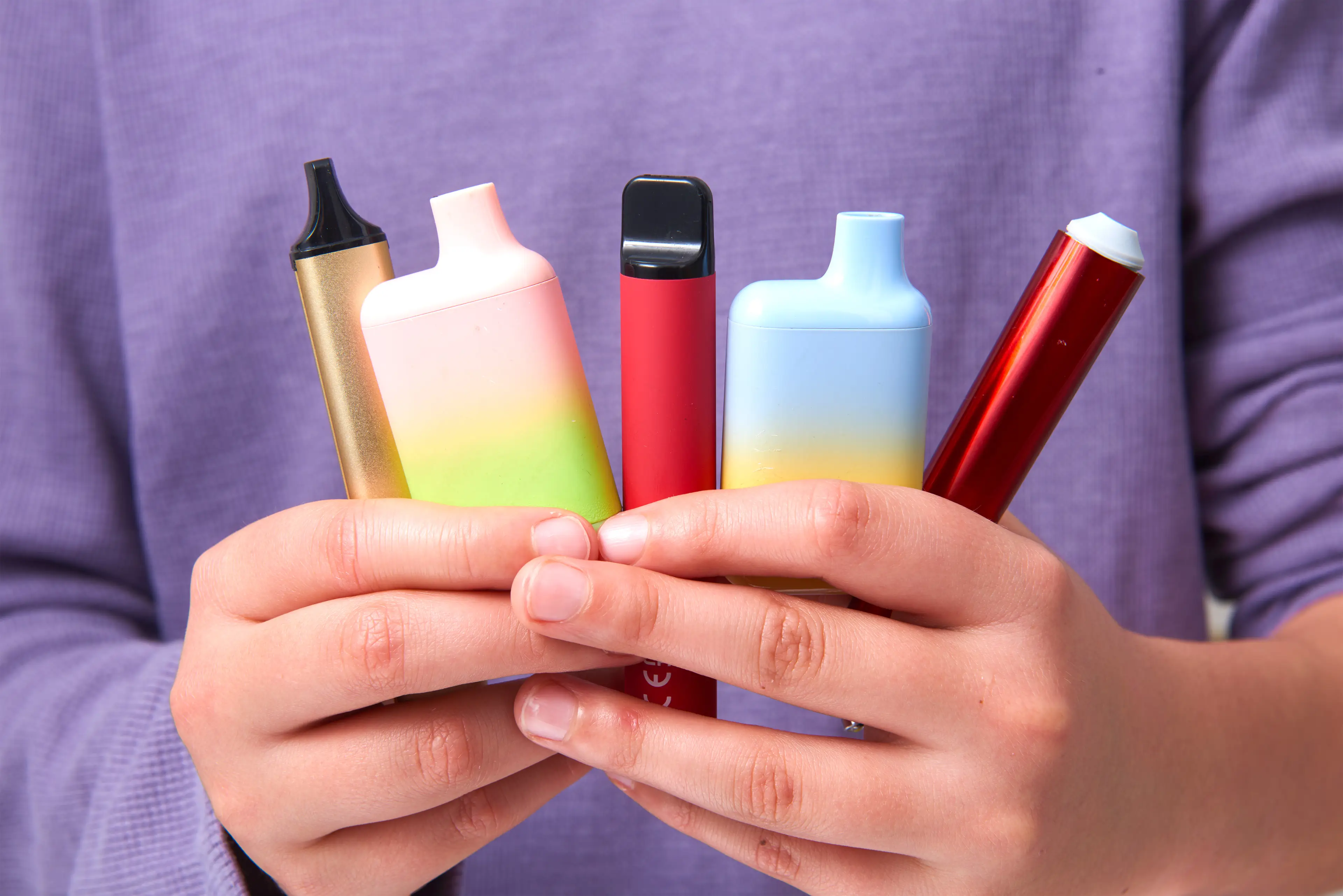 As many as one in four vapes confiscated in schools contains the dangerous drug spice (Getty Stock Photo)