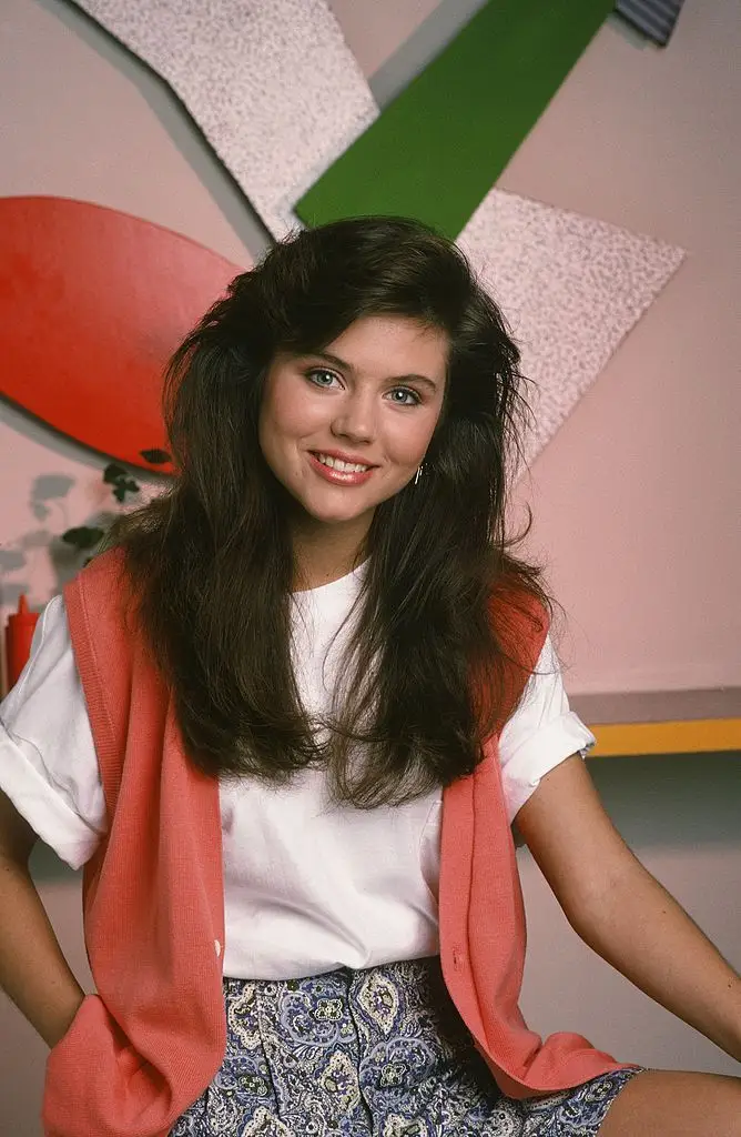 Tiffani as Kelly Kapowski in Saved by the Bell (Alice S. Hall/NBCU Photo Bank)
