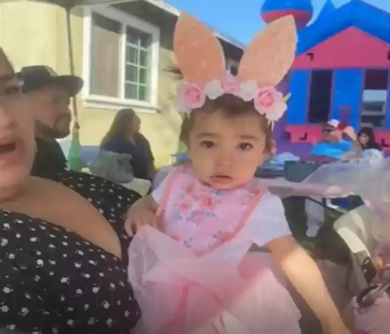 Ruby was rushed to hospital for surgery.