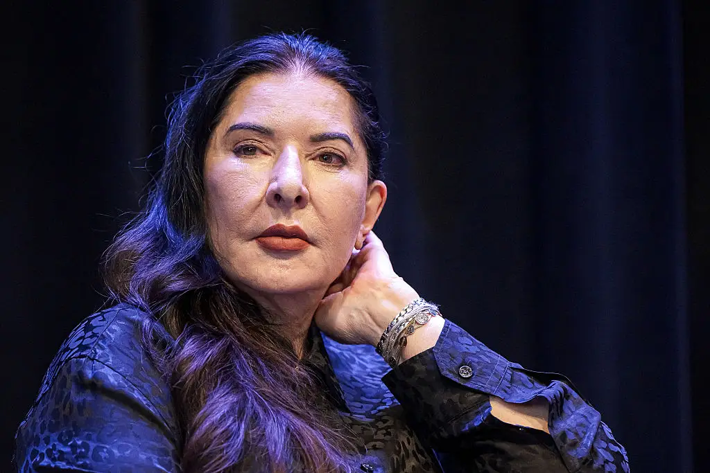 Marina Abramović recreated seven famous art performances (Jure Makovec / AFP via Getty Images)