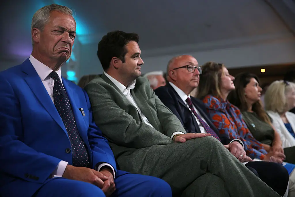 Farage has insisted he's done nothing wrong over the gifts he's been given (Martin Pope/Getty Images)