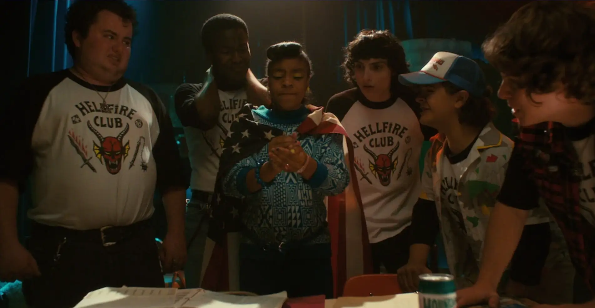 In the show, the D&D club becomes regarded as a cult (Netflix)