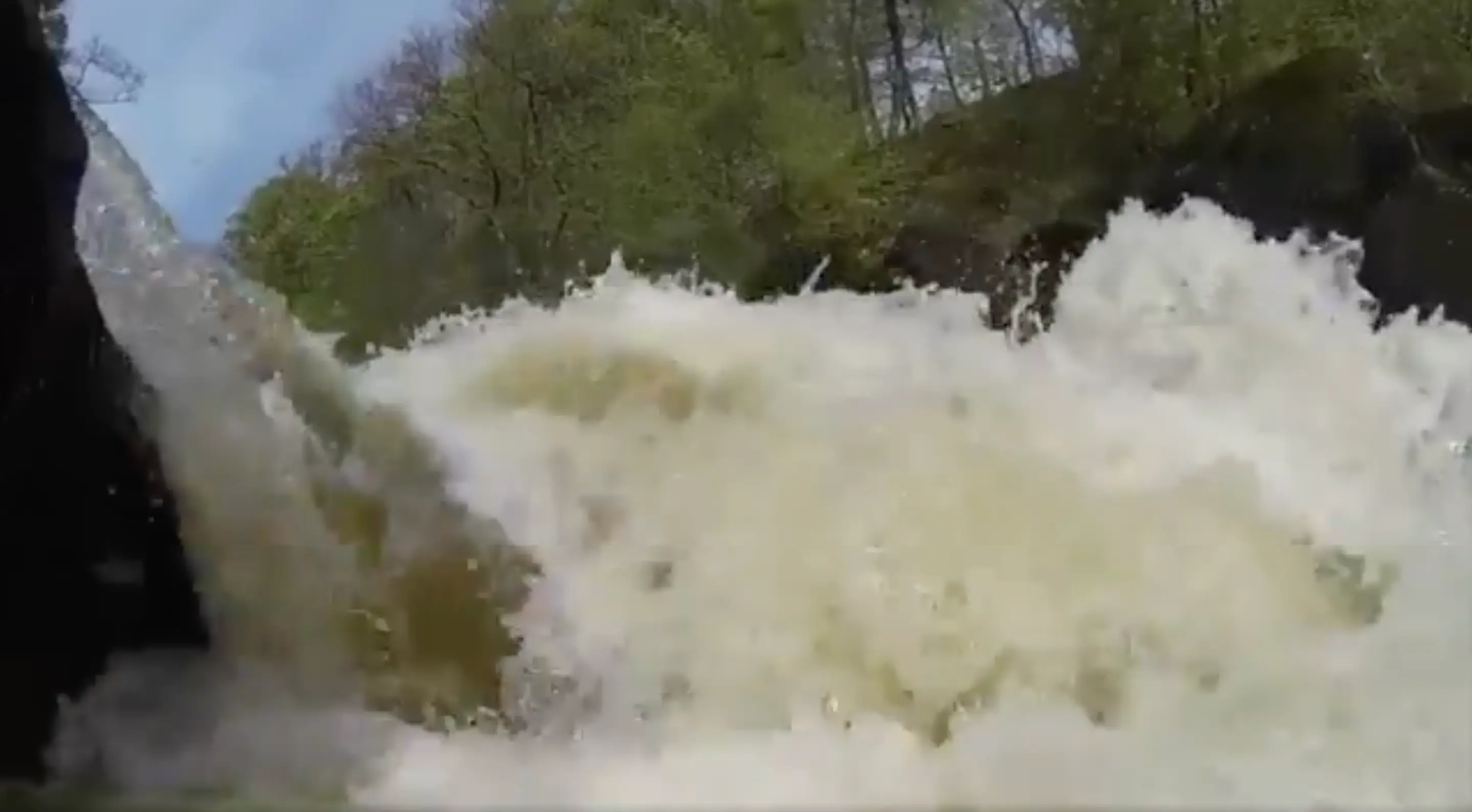 It's powerful, but also very deep and has hidden caves.