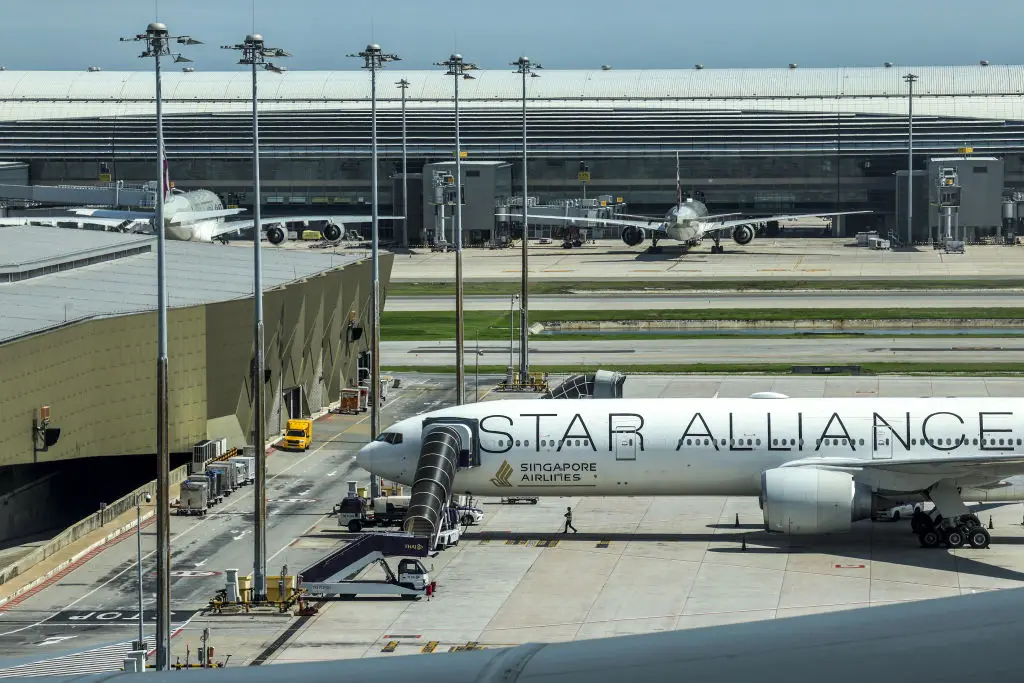 A Singapore Airlines flight encountered turbulence so bad, one passenger died and several others were injured. (Stringer/Anadolu via Getty Images)